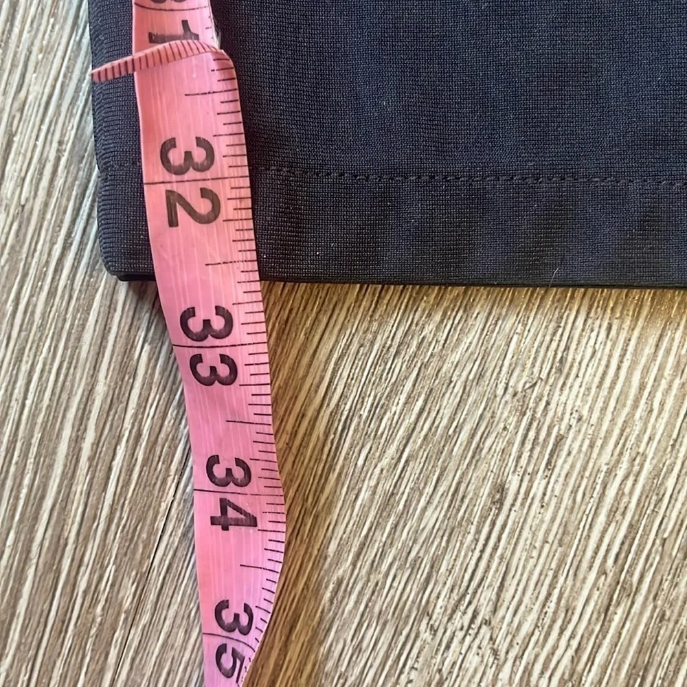 Lululemon Black commission pants chinos dress gray size 34 slim leg